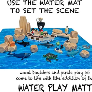 Large Interlocking Foam Mats - Water Effect
