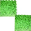Large Interlocking Foam Play Mats - 2x Grass
