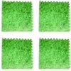 Large Interlocking Foam Play Mats - 4x Grass