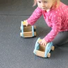 Large Interlocking Foam Play Mats - Plain Grey