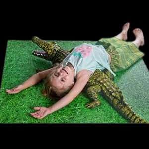 Large Interlocking Foam Play Mats - Grass Design