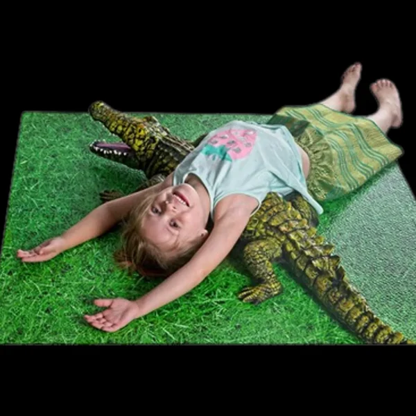 Large Interlocking Foam Play Mats - Grass Design