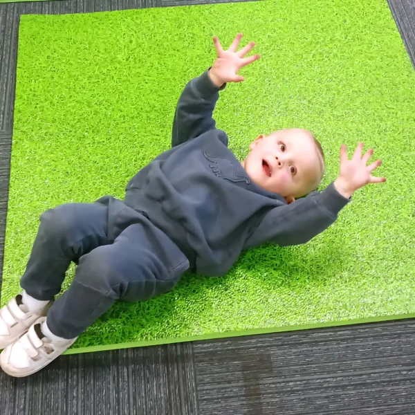 Large Interlocking Foam Play Mats - 2x Grass
