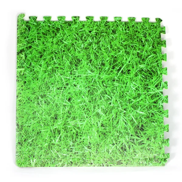 Large Interlocking Foam Play Mats - Grass Design