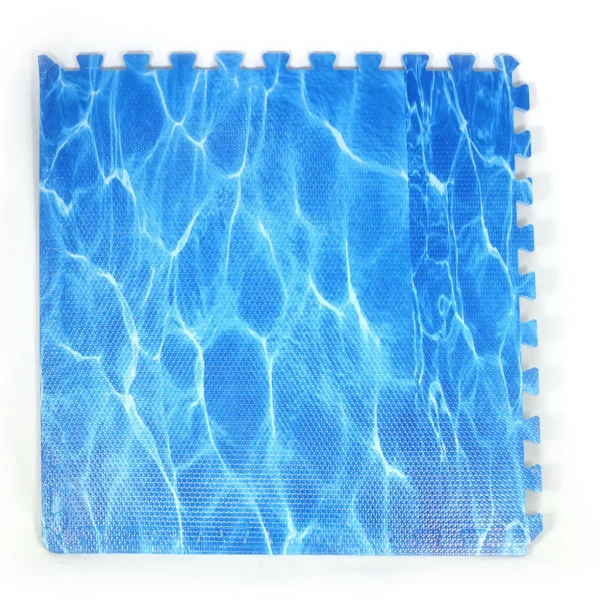 Large Interlocking Foam Play Mats - 4x Grass & 4x Water