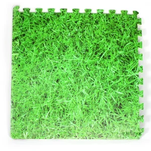 Large Interlocking Foam Play Mats - 4x Grass & 4x Water