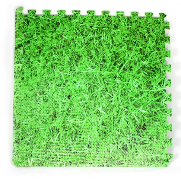 Large Interlocking Foam Play Mats - 4x Grass & 4x Water