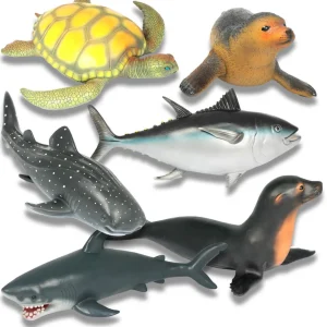 Large Sea Animal Toys - 6pc