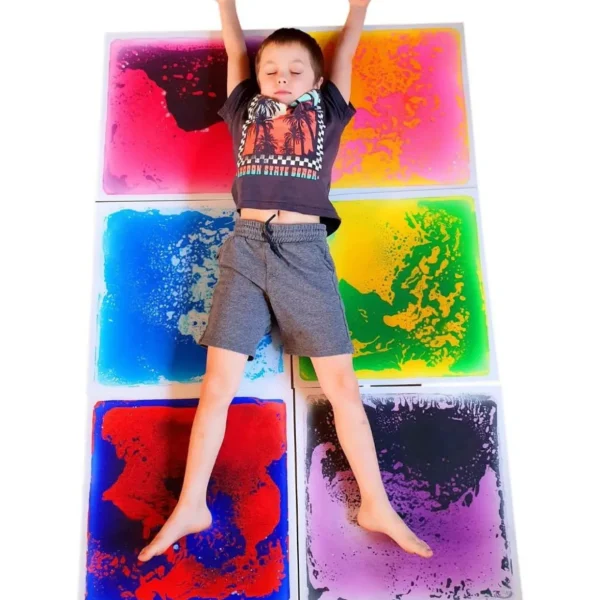 Large Sensory Floor Tiles - Non-Slip, Durable, & Calming