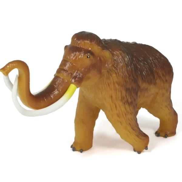 Large Soft Feel Woolly Mammoth Toy Set.