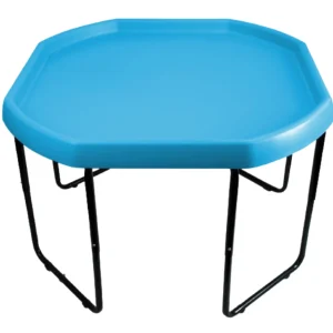 Light Blue Tuff Tray and Stand - Height Adjustable