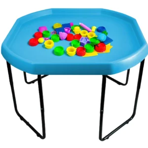 Light Blue Tuff Tray and Stand - Height Adjustable