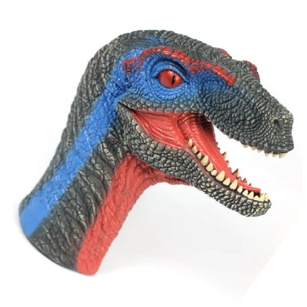 3 Long Dinosaur Hand Puppets