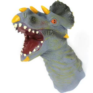 3 Long Dinosaur Hand Puppets