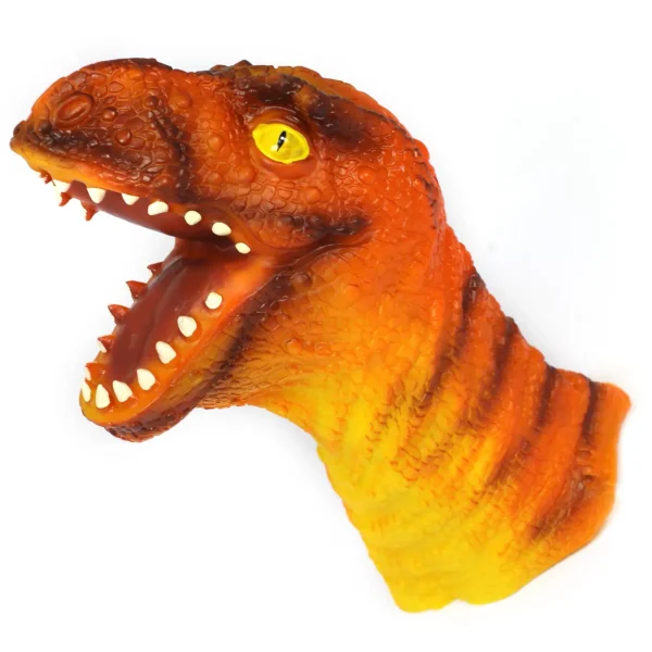 3 Long Dinosaur Hand Puppets