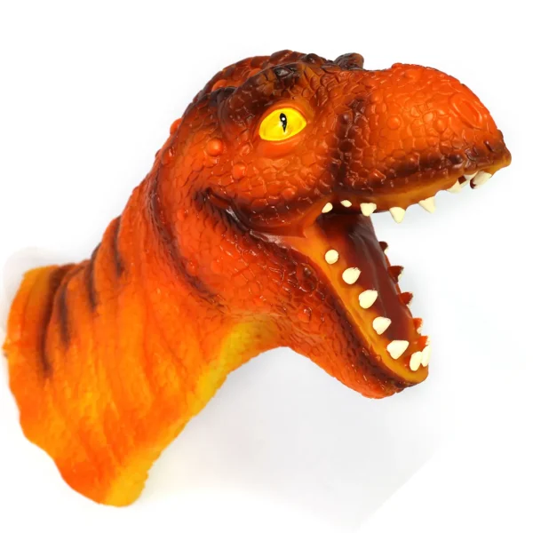 3 Long Dinosaur Hand Puppets