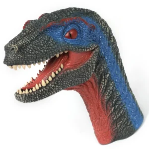 3 Long Dinosaur Hand Puppets