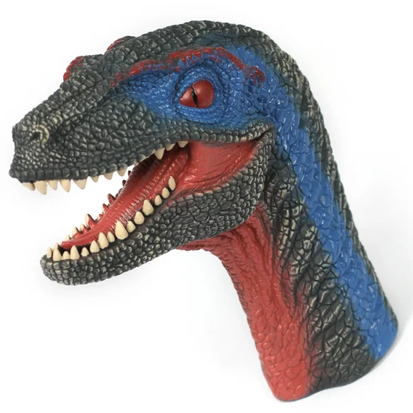 3 Long Dinosaur Hand Puppets