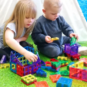 Magnetic Panels & Tiles Construction Set 100pc