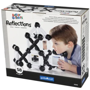 Magnetic Reflection Black & White Building Set