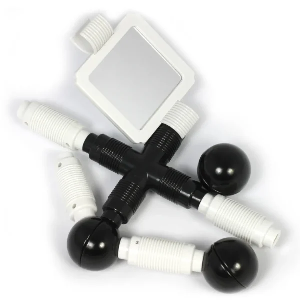 Magnetic Reflection Black & White Building Set