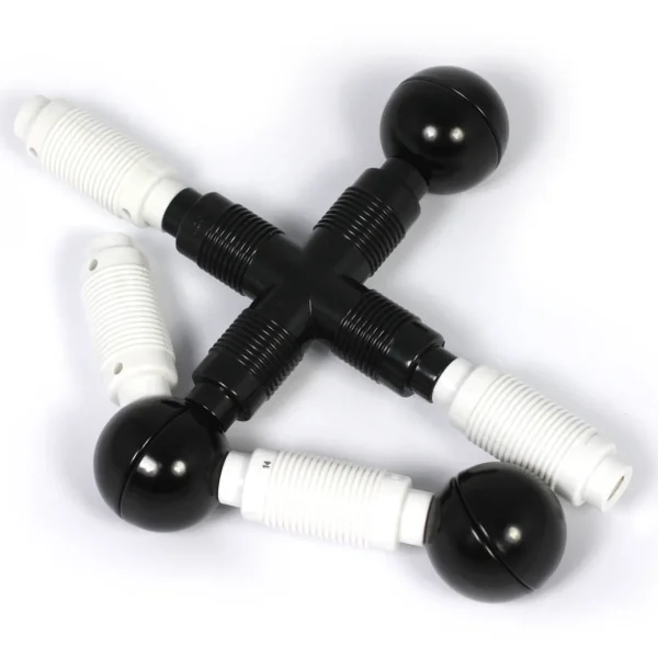 Magnetic Reflection Black & White Building Set