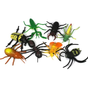Medium Minibeast Insects 8pcs - Realistic Detailing & Durable
