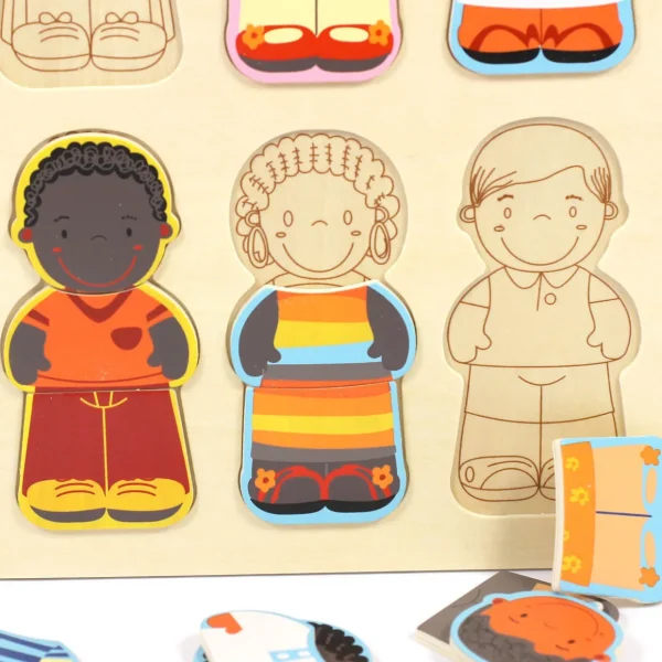 Multicultural Wooden Jigsaw Puzzle