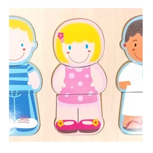 Multicultural Wooden Jigsaw Puzzle