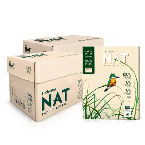 NATURAL & ECO-FRIENDLY A4 PAPER - 10 Reams 5000 Sheets
