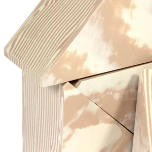 10-Pack Wood Effect Foam Building Triangles