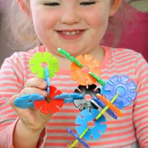 100pc Construction Set Interlocking Discs