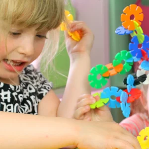 100pc Construction Set Interlocking Discs