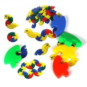 28PC Corner Puzzle Piece Construction Set