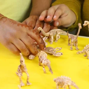 408 pc Dinosaur Skeleton Count & Match Set