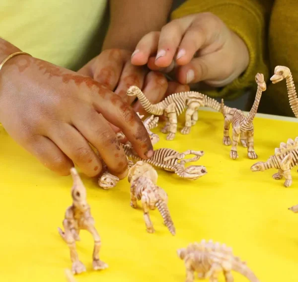 408 pc Dinosaur Skeleton Count & Match Set