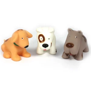 6pc Dog Bath Time Squirters Bath Toys