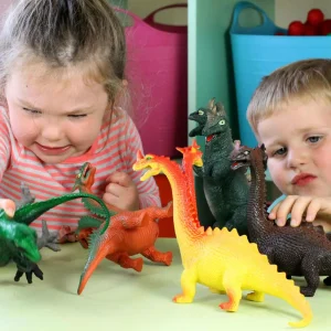 6pc Dragon Toys Set – Small World Play & Imaginative Adventures