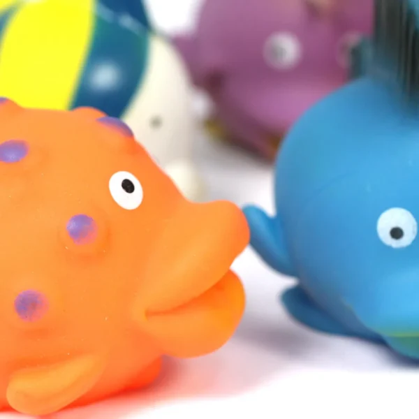 6pc Fish Bath Toys - Perfect for Water Play