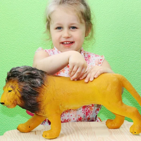 4pc Jumbo Safari Animal Toys for Big Imaginations