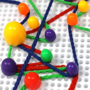 368PC Mosaic Peg board Construction Set
