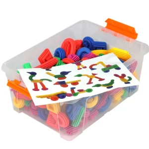160pc Ridged Construction Set