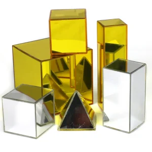 14pc Sensory Metallic Building Blocks Set