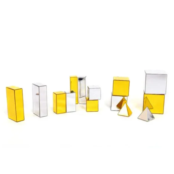 14pc Sensory Metallic Building Blocks Set