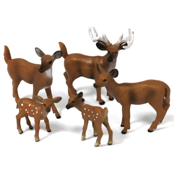 32pc Small World Safari Animals - Perfect for Early Learning and Creative Play