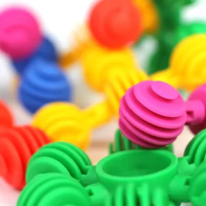 120PC Soft Ridge Balls Construction Set