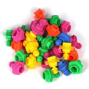 120pc Soft Ridge Shaped Construction Set