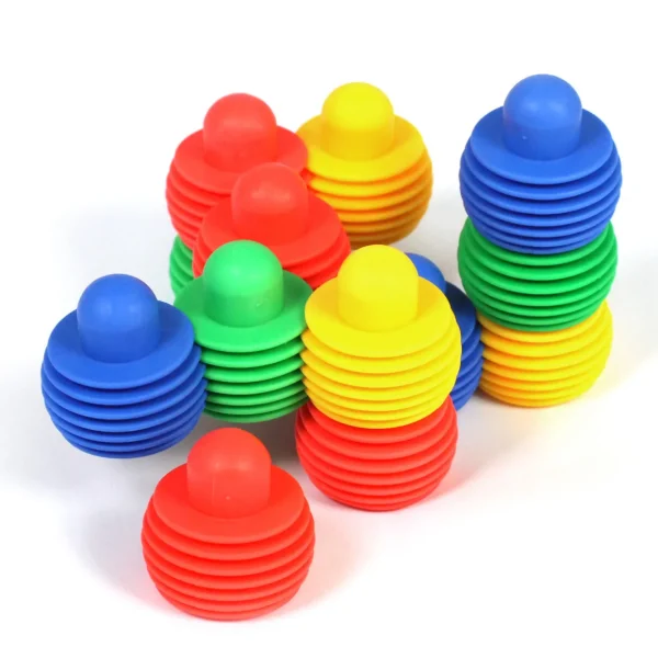 120PC Soft Rounded Construction Set - Educational STEM Building Toy for Imaginative Play