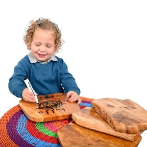 3pc Wooden Drywipe Writing Board Set