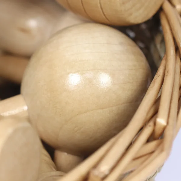 8pc Wooden Sensory Treasure Basket
